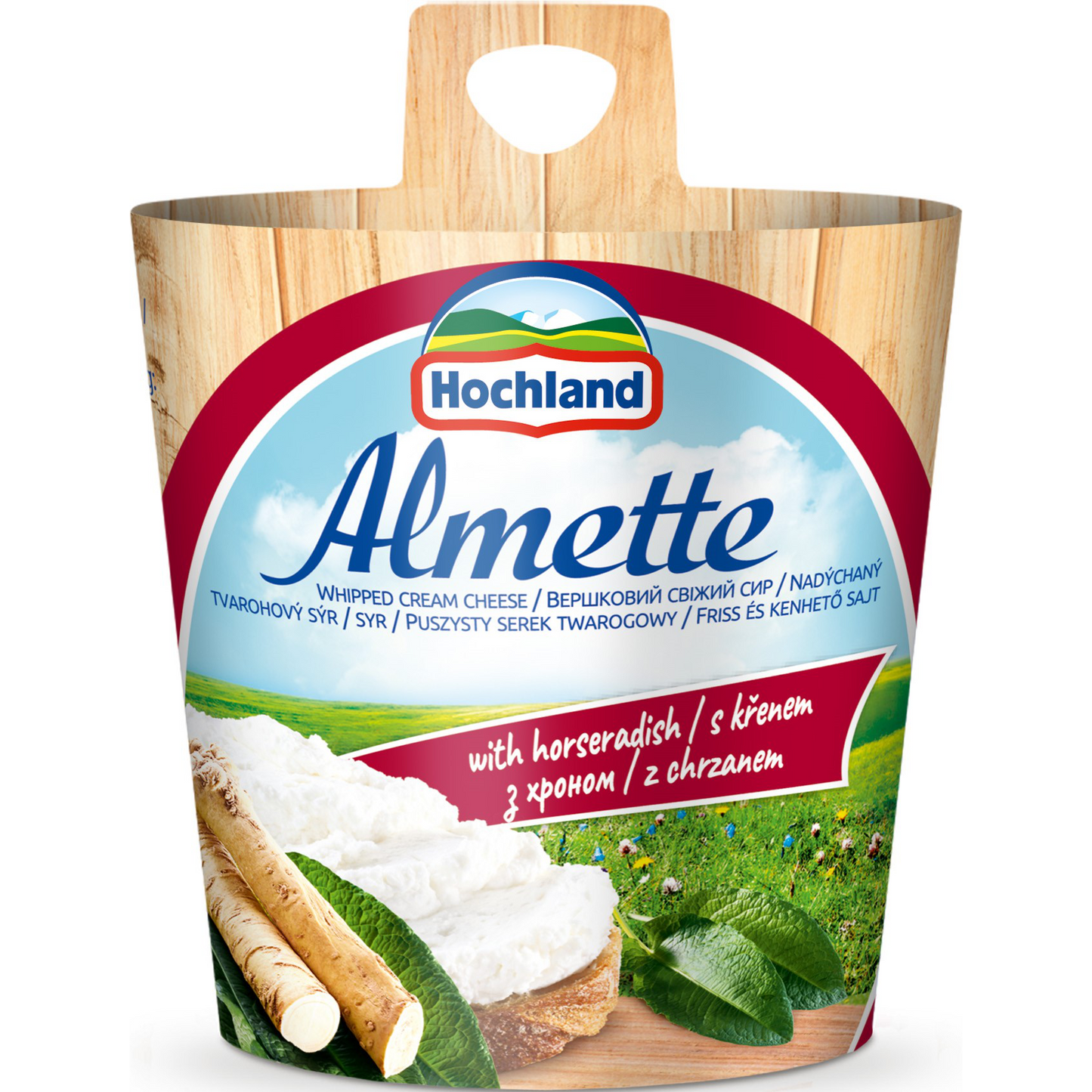 Hochland Almette friss, tormás, kenhető sajt 150 g