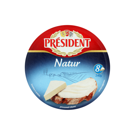 Président kenhető zsíros ömlesztett sajtkészítmény 8 db 140 g
