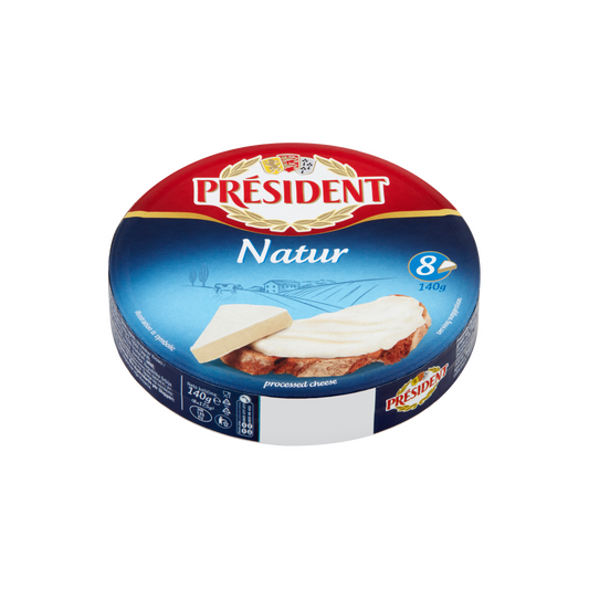 Président kenhető zsíros ömlesztett sajtkészítmény 8 db 140 g