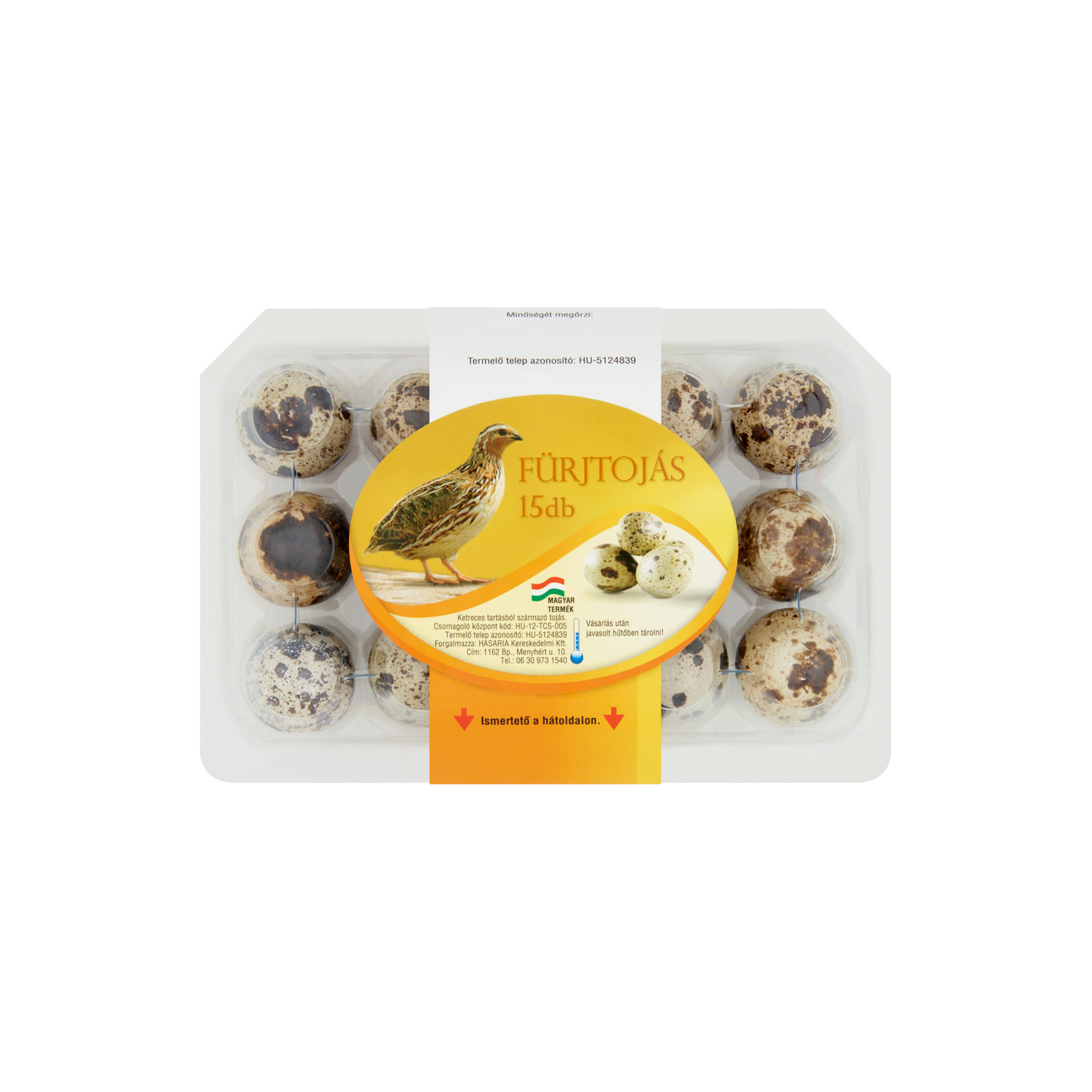 Fürjtojás 15 db