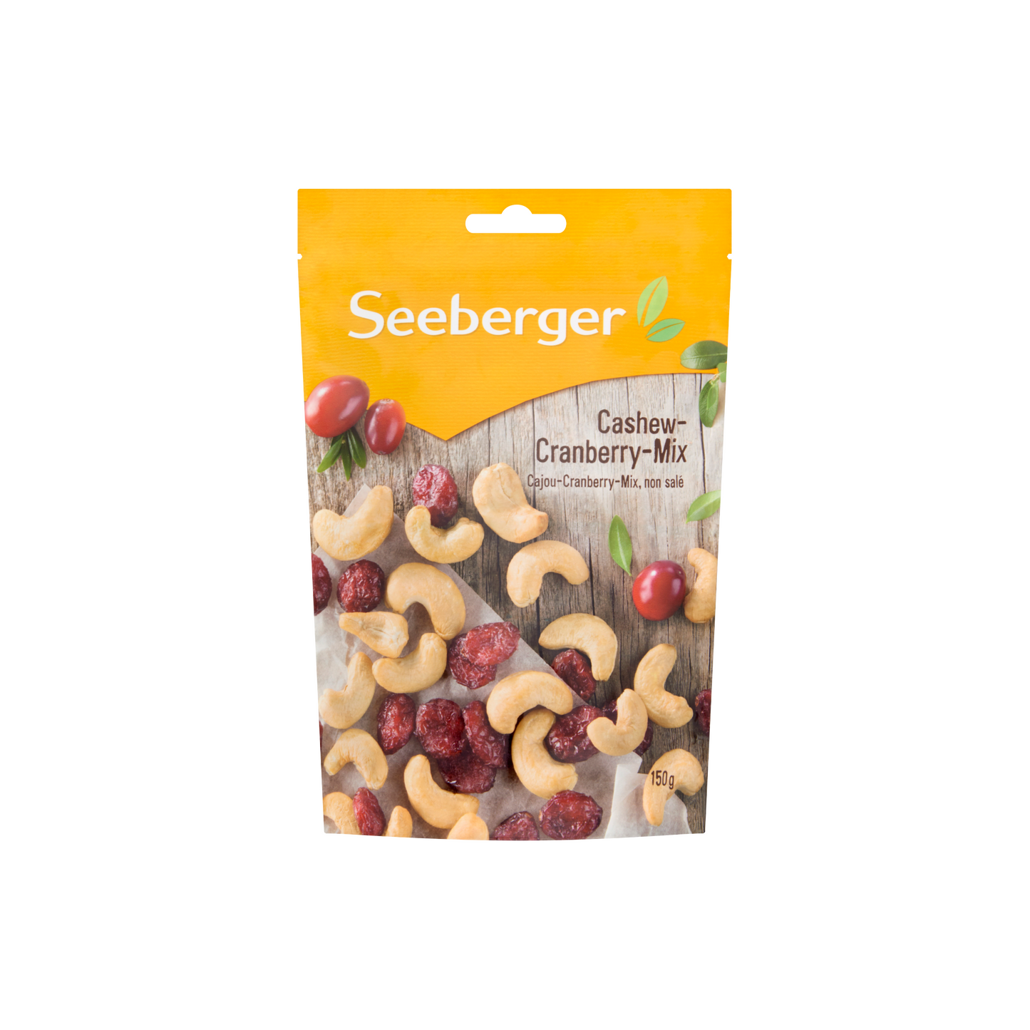 Seeberger pörkölt kesudió és aszalt, cukrozott áfonya keveréke 150 g