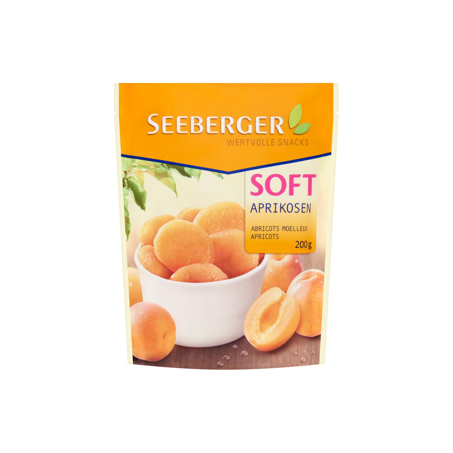 Seeberger puha, magozott aszalt sárgabarack 200 g