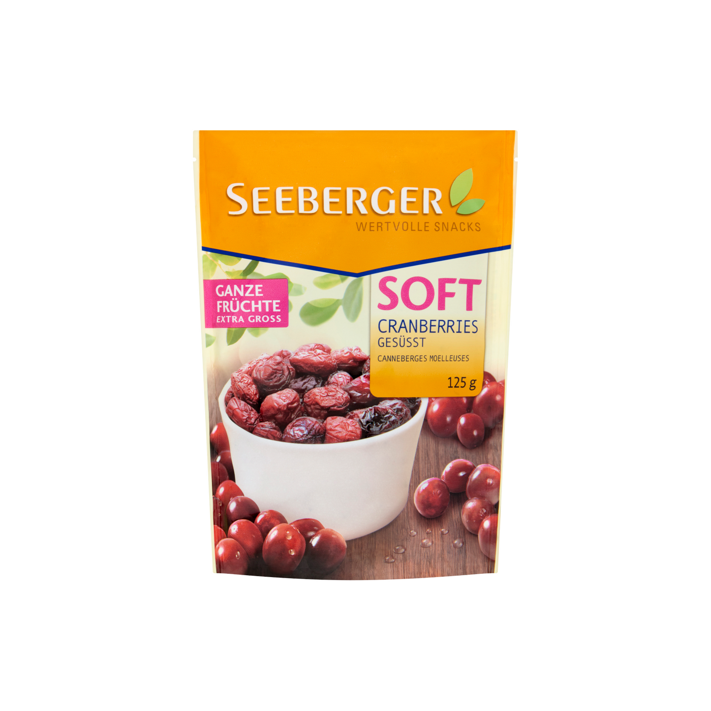 Seeberger cukrozott, puha aszalt áfonya 125 g