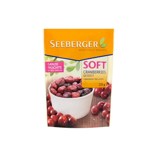Seeberger cukrozott, puha aszalt áfonya 125 g