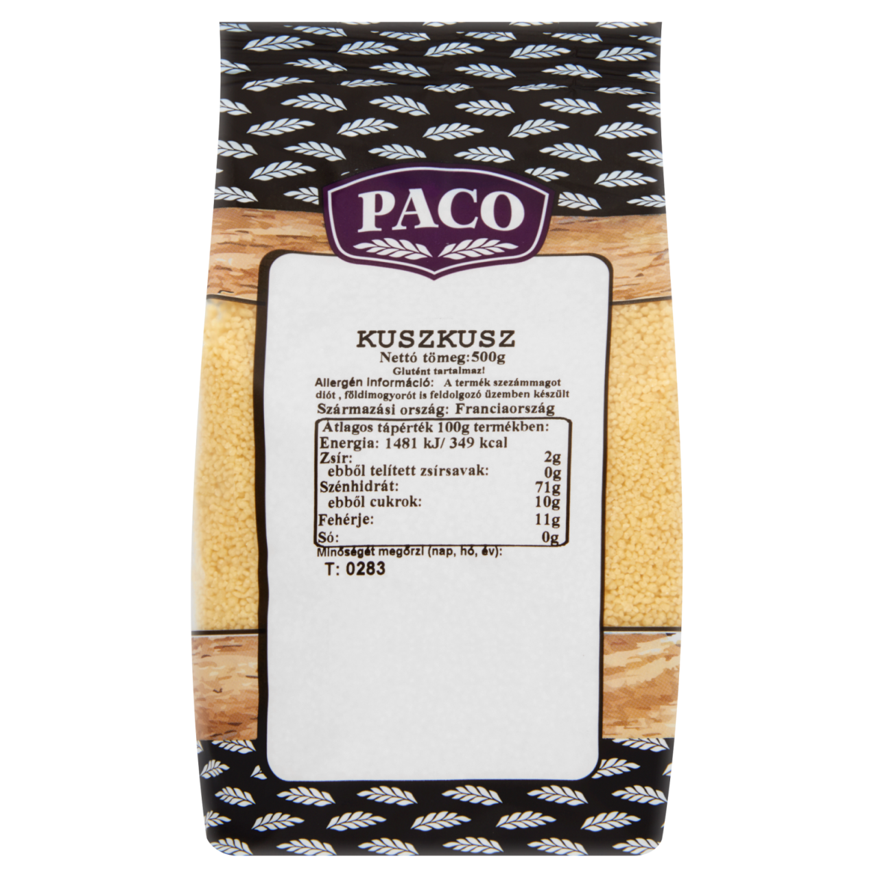Paco étkezési kuszkusz 500 g