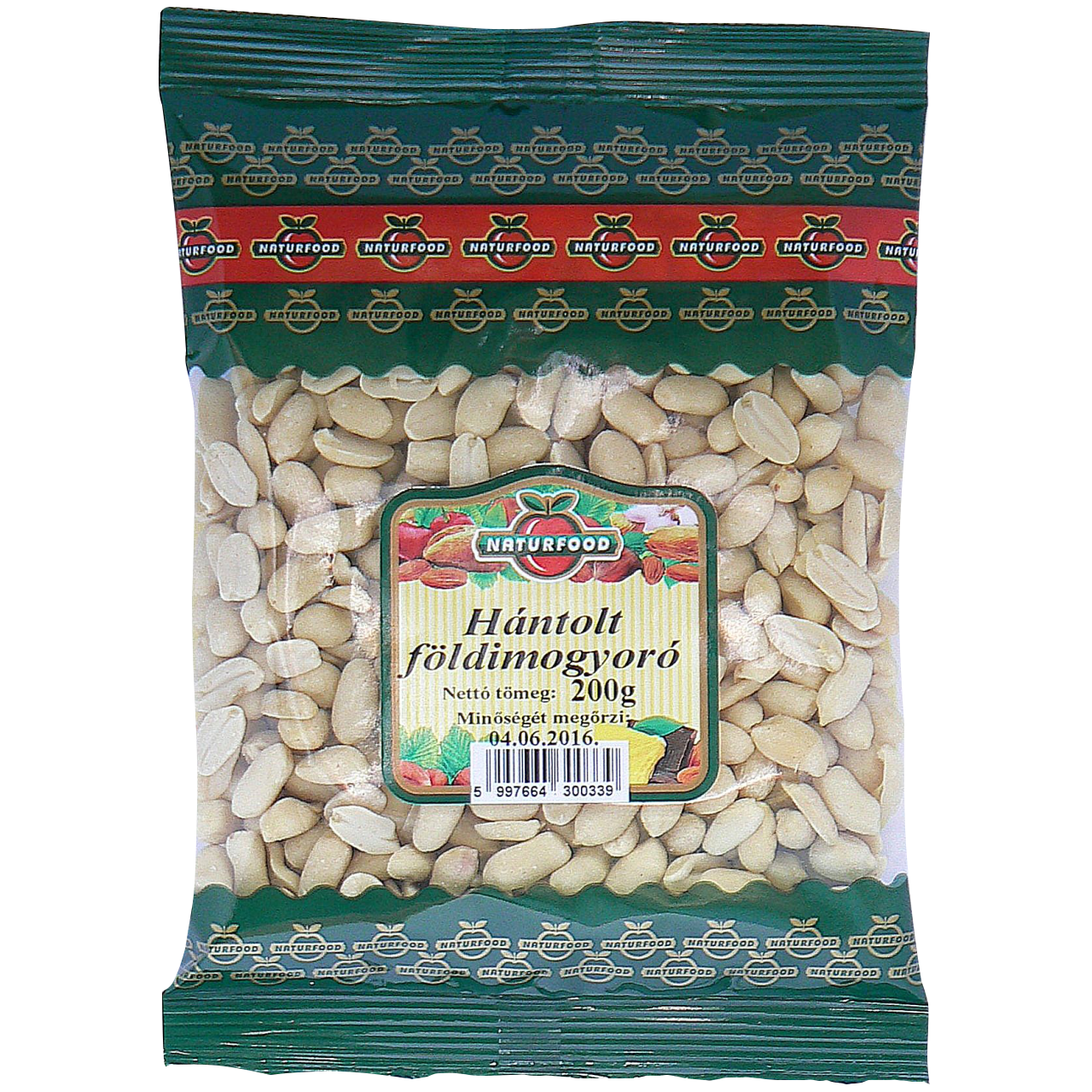 NaturFood hántolt földimogyoró 200 g