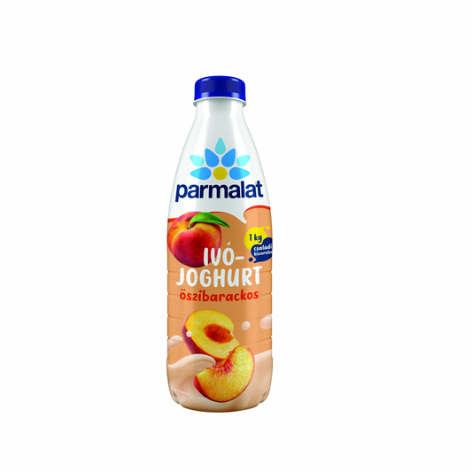 Parmalat zsírszegény őszibarackos ivójoghurt 1 kg