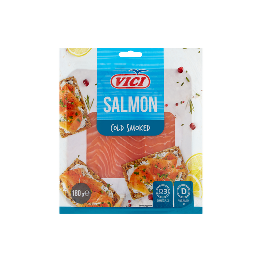 Vici füstölt szeletelt atlanti lazacfilé 180 g