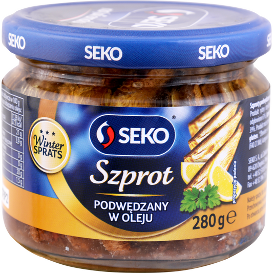 Füstölt sprotni olajban 280 g
