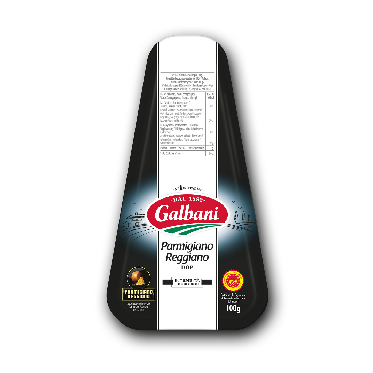 Galbani Parmigiano Reggiano extra kemény, félzsíros sajt 100 g