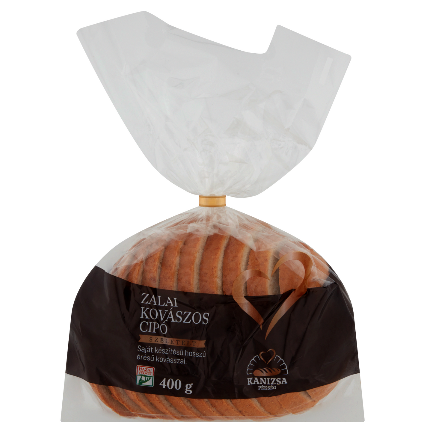 Kanizsa Pékség szeletelt zalai kovászos cipó 400 g
