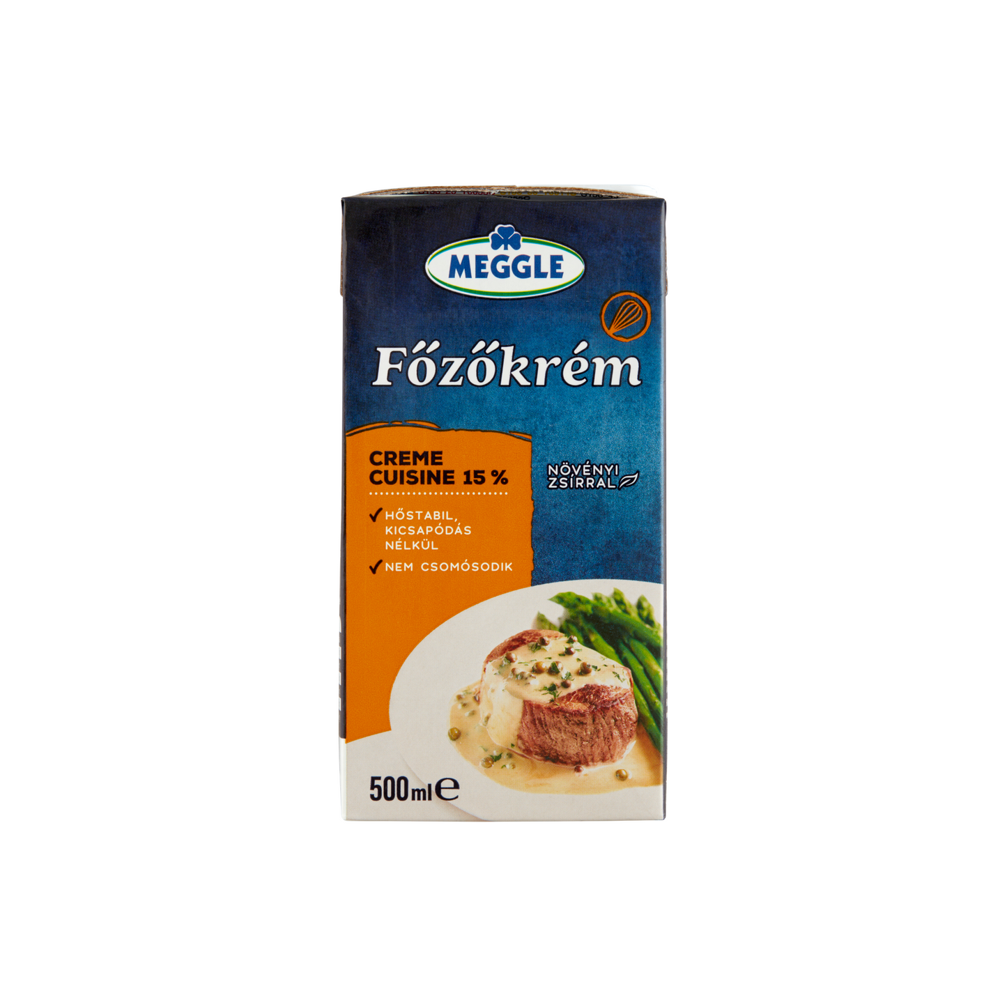 Meggle Creme Cuisine UHT főzőkrém növényi zsírral 15% 500 ml