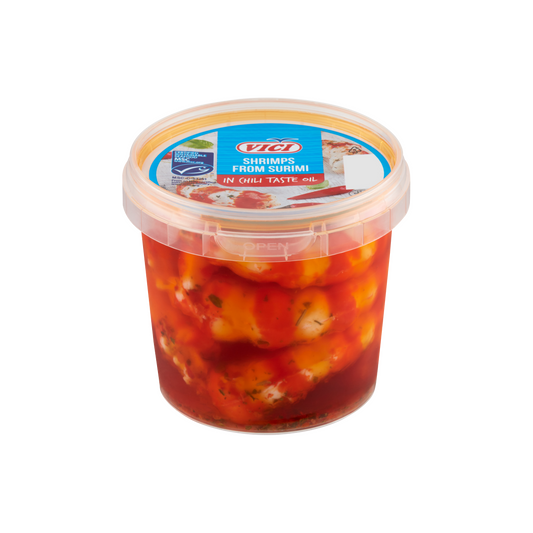 Vici garnélarák ízű surimi chilis olajban 320 g