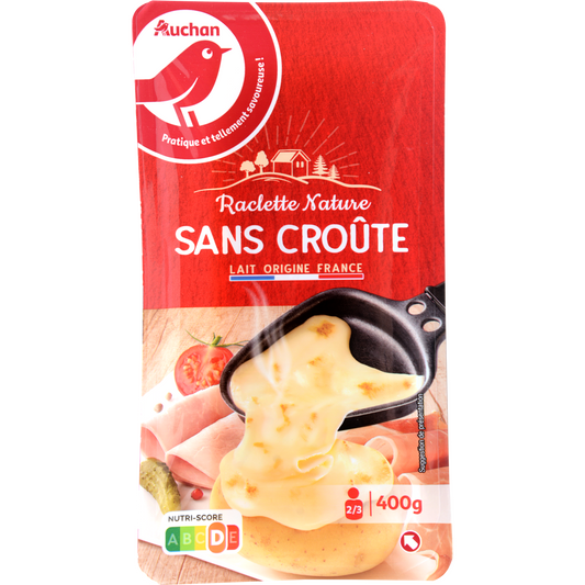 Auchan Kedvenc Raclette sajt szeletelt 400 g