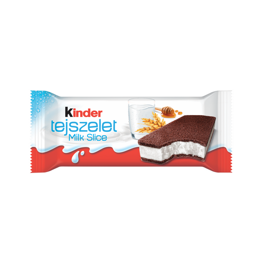 Kinder Tejszelet tejes krémmel töltött sütemény 28 g
