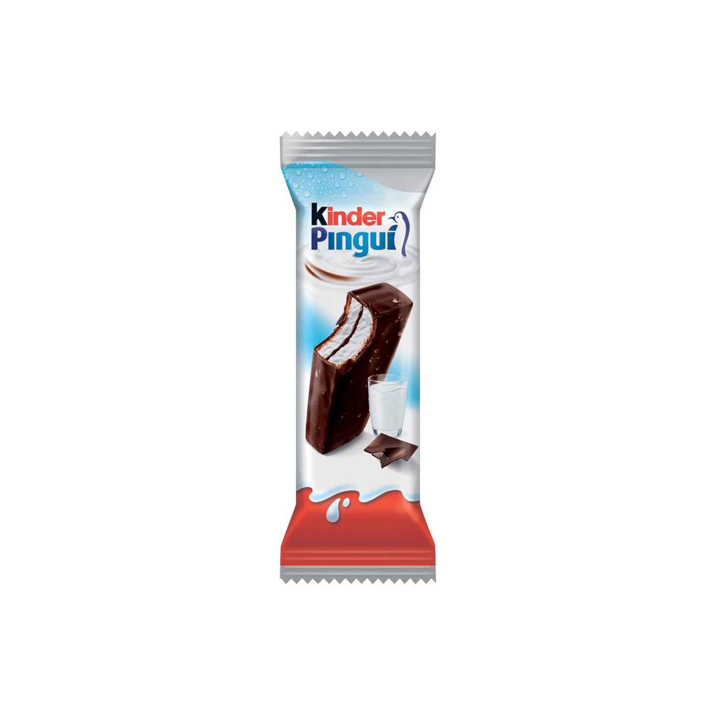 Kinder Pingui Cacao tejes és kakaós krémmel töltött sütemény étcsokoládé bevonattal 30 g