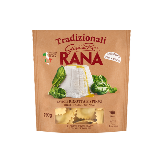 Giovanni Rana friss tojásos tészta ricottás és spenótos töltelékkel 250 g