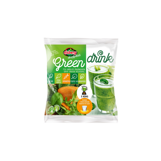 Eisberg Green Drink friss saláta- és zöldségkeverék ízletes smoothie készítéséhez 160 g