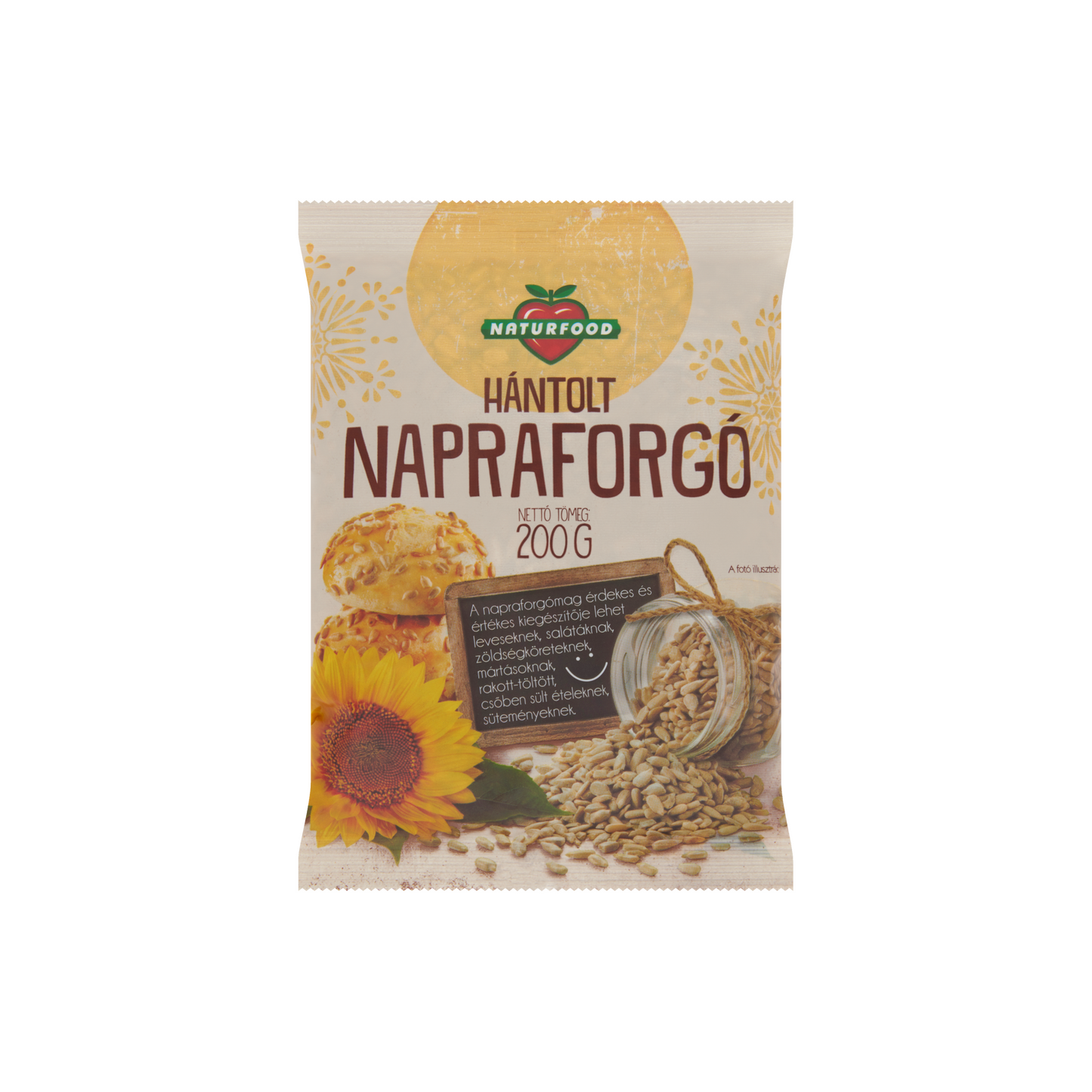 Naturfood hántolt napraforgó 200 g