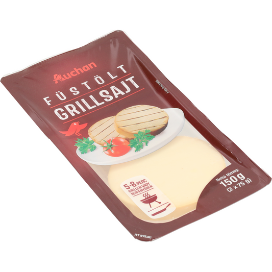 Auchan Kedvenc grillsajt füstölt 2 x 75 g