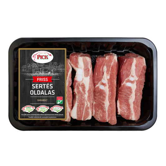 Pick sertés oldalas csontos GMO mentes