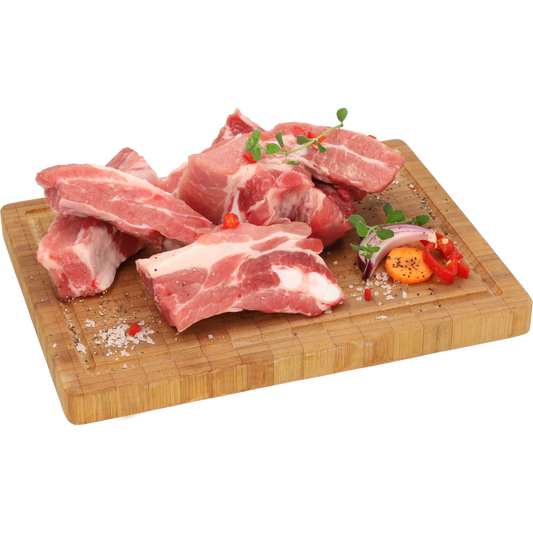 Auchan Kedvenc Sertés Oldalas darabolt védőgázos csomagolásban