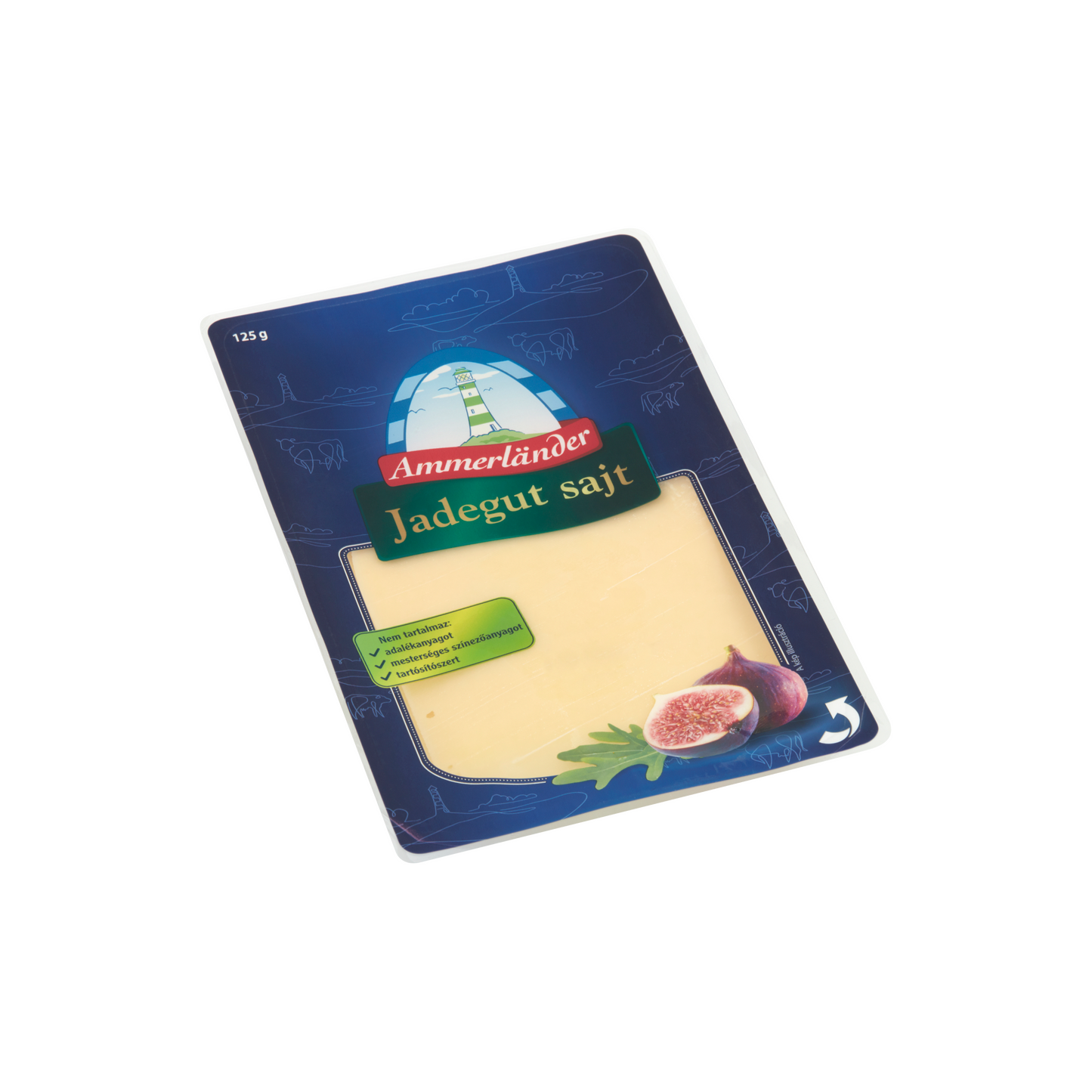 Ammerländer szeletelt jadegut sajt 125 g