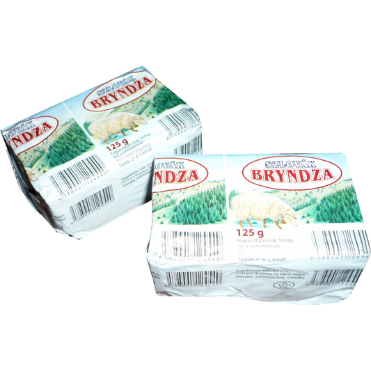 Bryndza lágy zsíros sajt juh- és tehéntejből 125 g