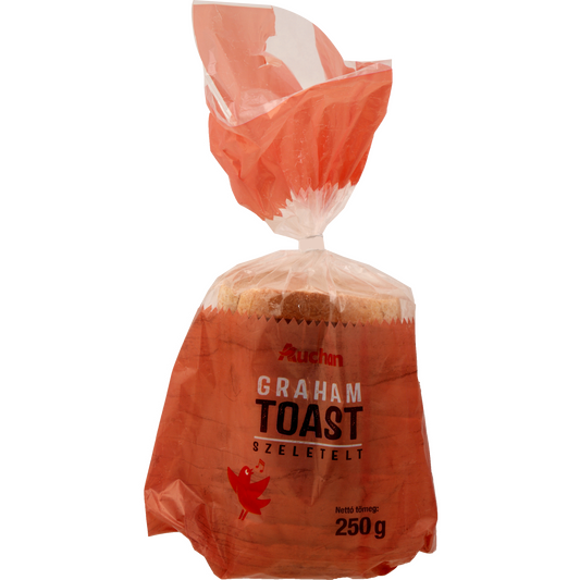 Auchan Kedvenc szeletelt Graham toast 250 g
