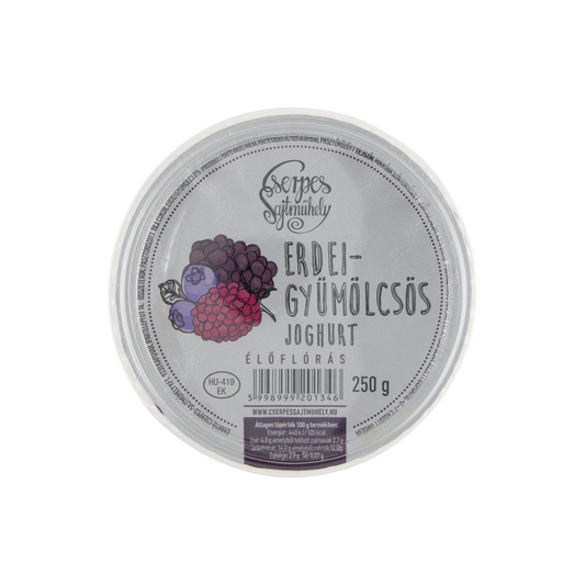 Cserpes Sajtműhely erdei gyümölcsös élőflórás joghurt 250 g