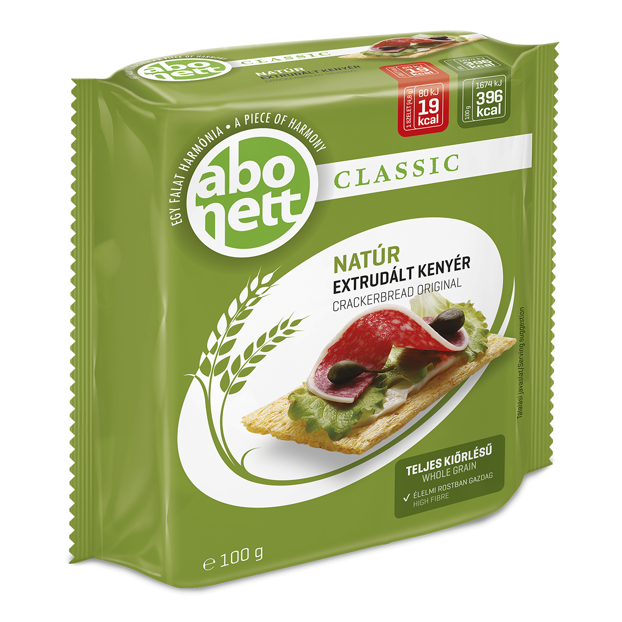 Abonett Classic natúr extrudált kenyér 100 g