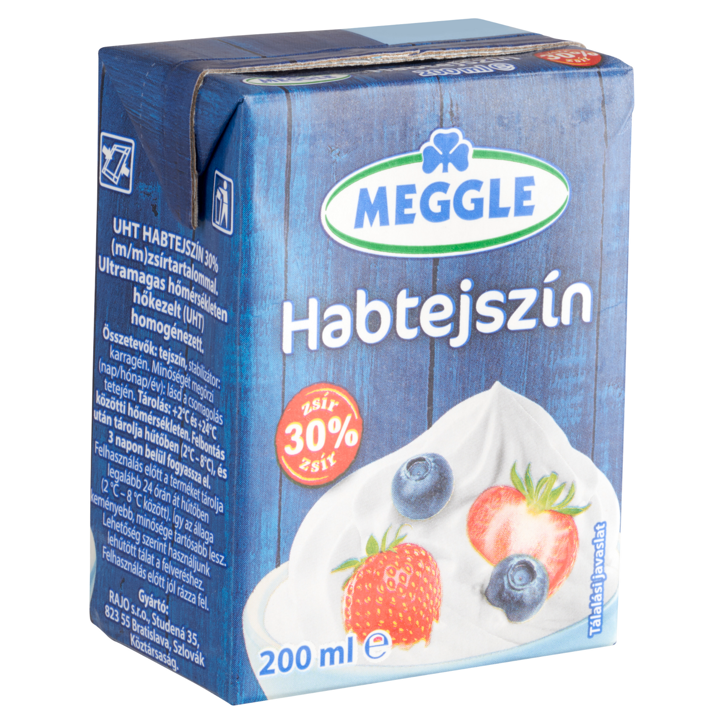 Meggle UHT habtejszín 30% 200 ml