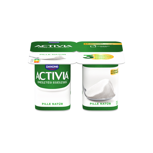 Danone Activia Pille élőflórás, natúr joghurt 4 x 125 g (500 g)