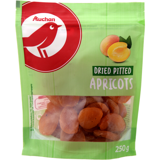 Auchan Nívó Aszalt, magozott barack 250 g