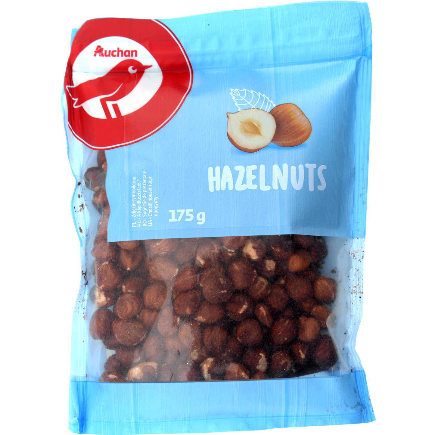 Auchan Kedvenc Nyers  mogyoró 175 g