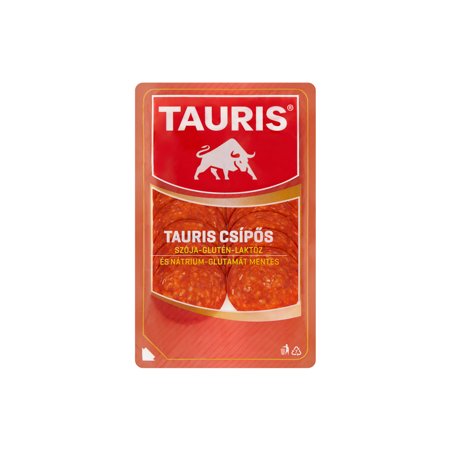 Tauris csípős szeletelt füstölt, mozaikos húskészítmény 55 g