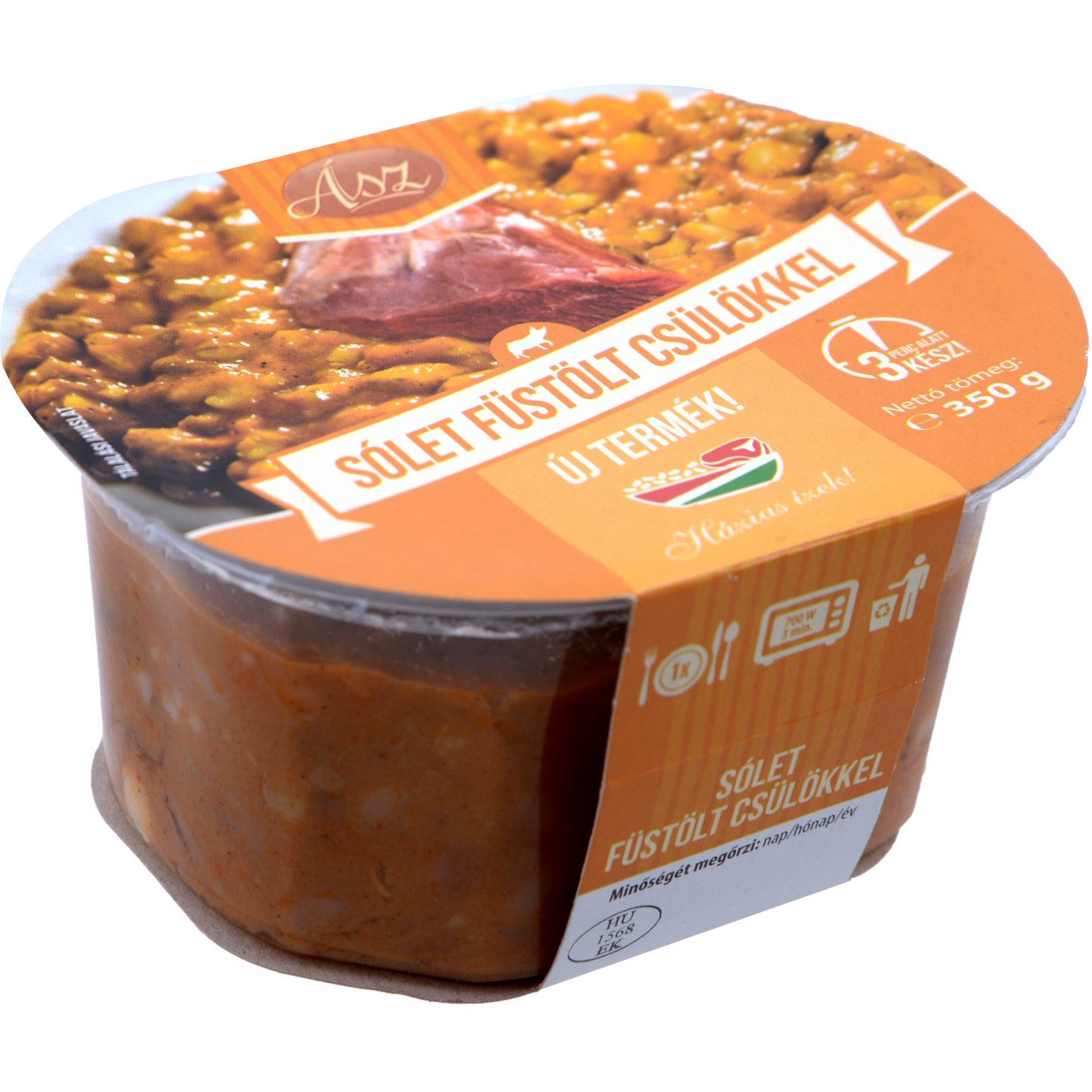 ÁSZ Sólet füstölt csülökkel 350 gr