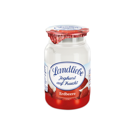 Landliebe édesített joghurt 15% eper vagy cseresznye készítménnyel 150 g