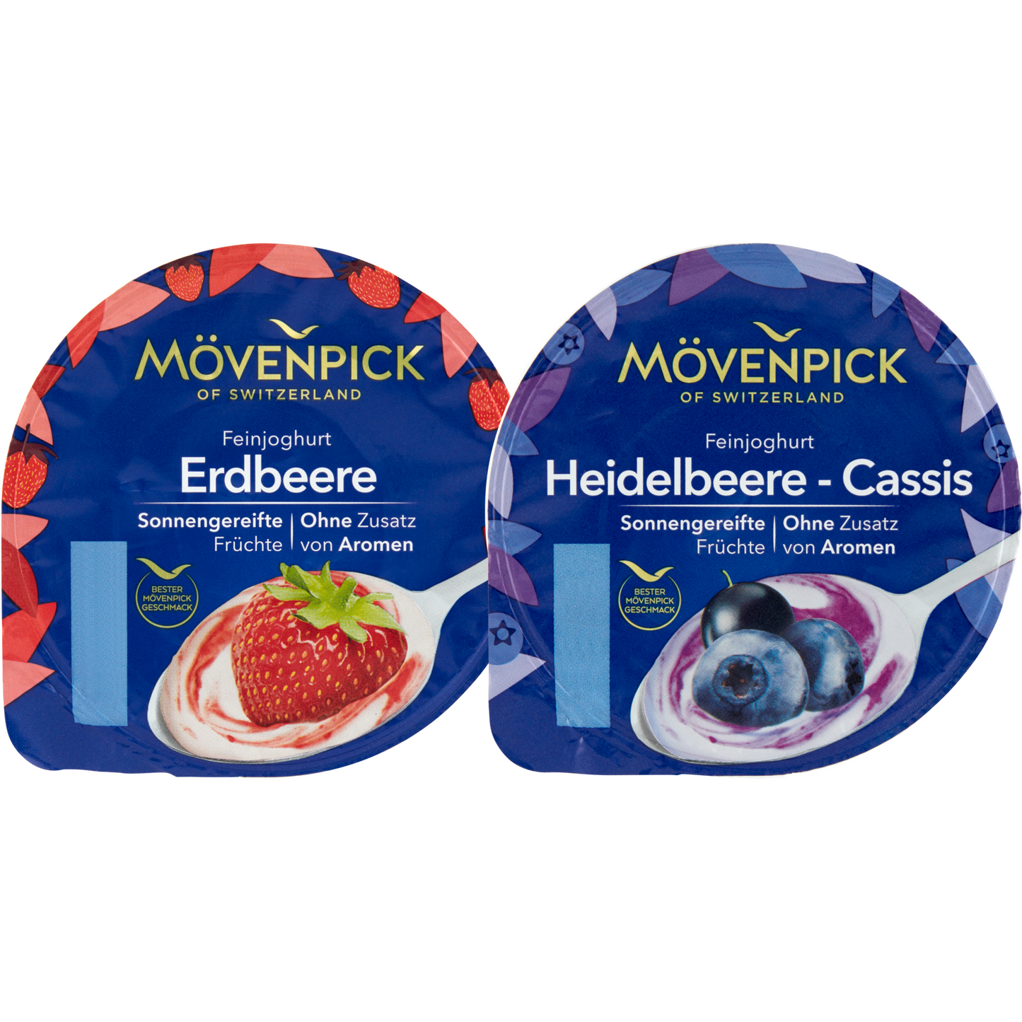 Mövenpick tejszínes eper joghurt gyümölcskészítménnyel 150 g