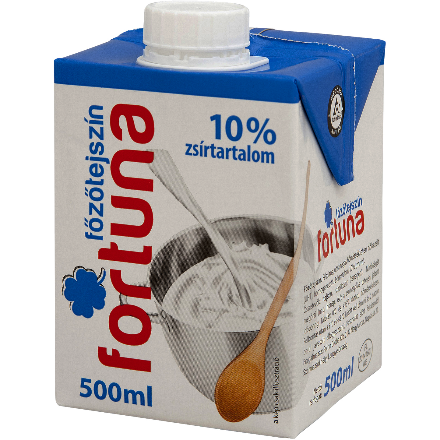 Fortuna főzőtejszín 10% 500 ml