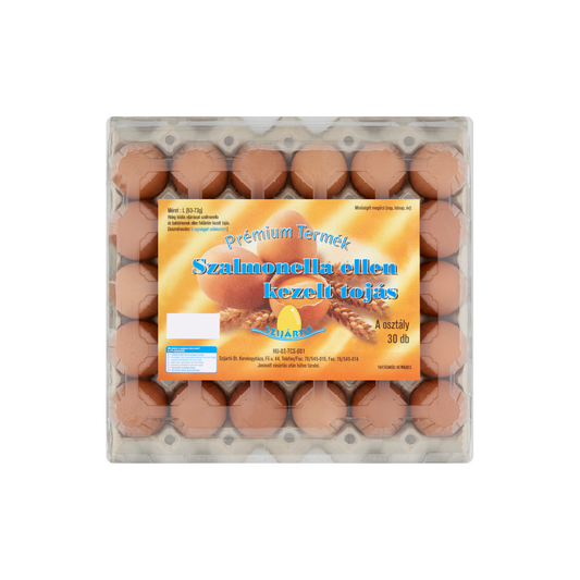 Szijártó szalmonella ellen kezelt tojás L 30 db
