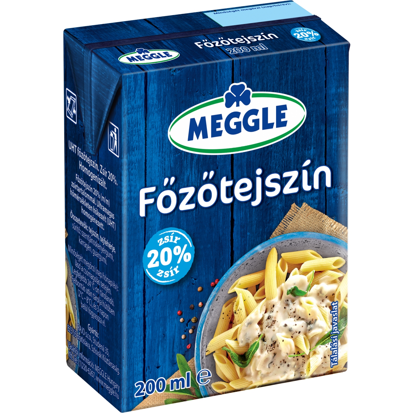 Meggle UHT főzőtejszín 20% 200 ml