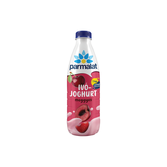 Parmalat zsírszegény meggyes ivójoghurt 1 kg