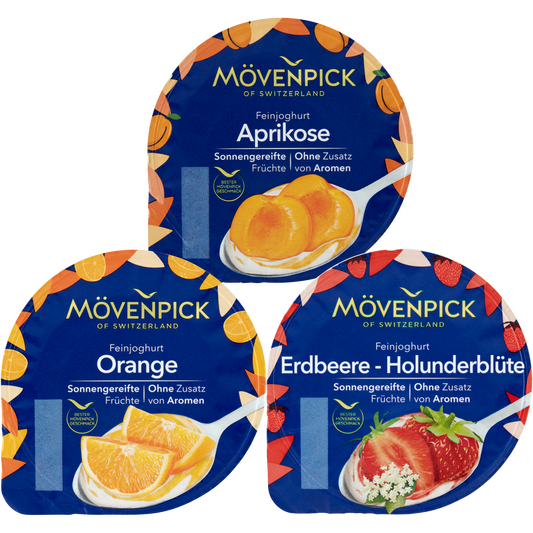 Mövenpick narancs tejszínes joghurt gyümölcs-készítménnyel 150 g