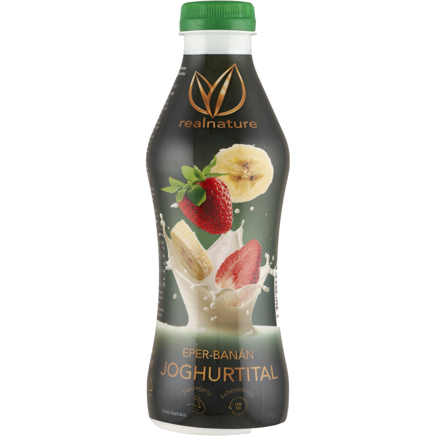 Real Nature eper-banán joghurtital 750 g