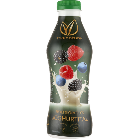 Real Nature erdei gyümölcs joghurtital 750 g