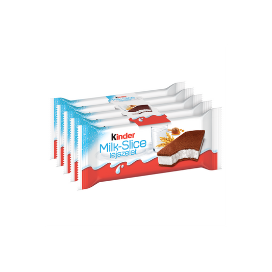 Kinder Tejszelet tejes krémmel töltött sütemény 5 x 28 g (140 g)