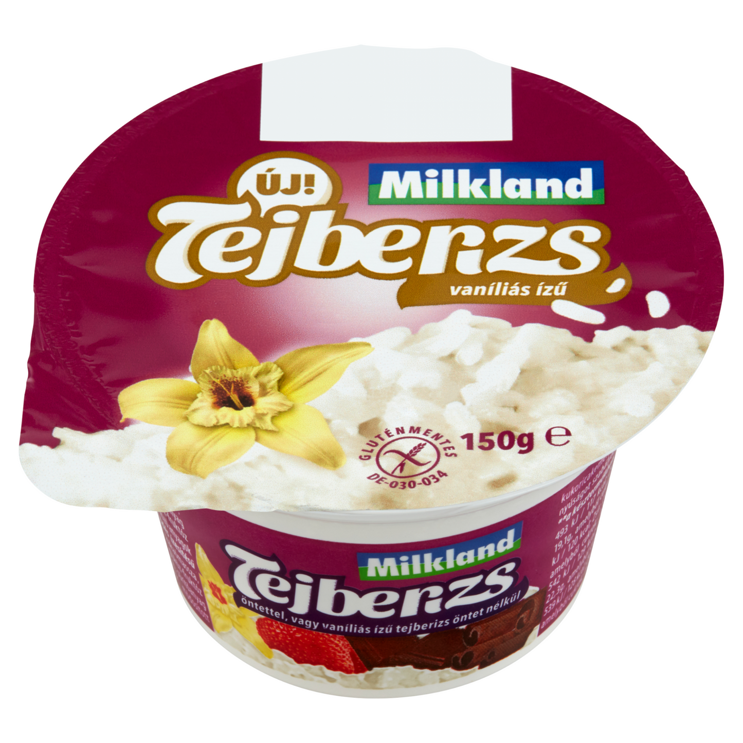 Milkland tejberizs vegyes ízek 150 g