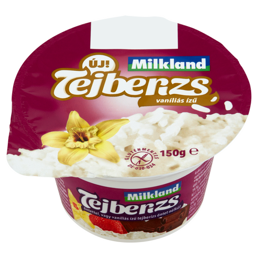 Milkland tejberizs vegyes ízek 150 g