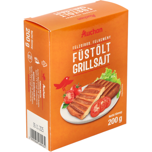 Auchan Kedvenc füstölt grillsajt 200 g